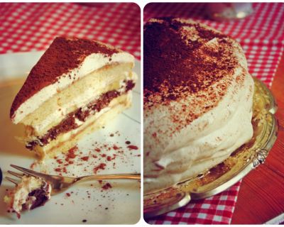 Vegane Peanutbutter-Bananen-Torte!