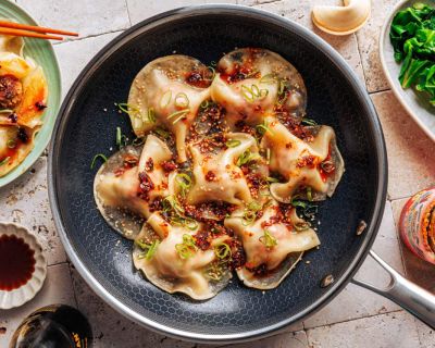 Vegane Lazy Dumplings ohne Falten
