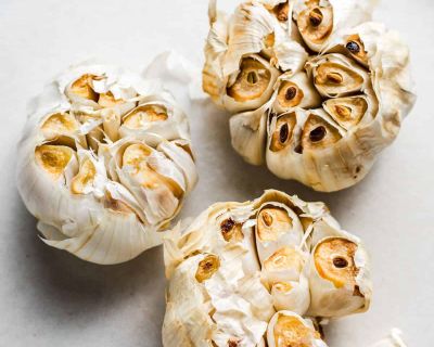 Gerösteter Knoblauch aus dem Air-Fryer (ohne Öl)