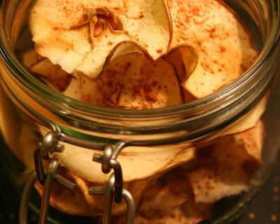 Apfelringe selber machen - Vegan und Gesund Snacken!