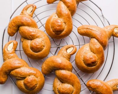 Vollwertige vegane Hefehasen (zuckerfrei)