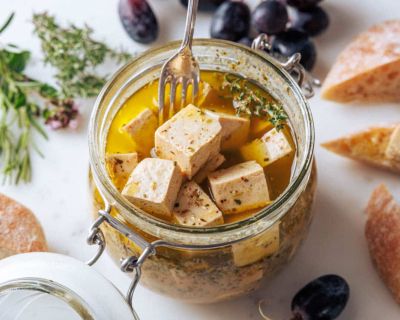 Veganer Tofu-Feta selber machen