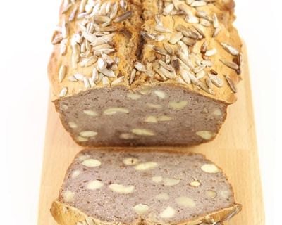 Glutenfreies Buchweizenbrot mit Nüssen