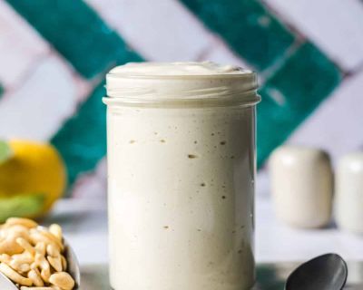 Vegane Mayo aus Seidentofu & Cashews (ohne Öl)