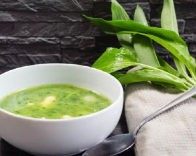 Spargelsuppe mit Bärlauch
