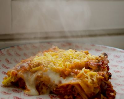 Vegane Lasagne mit Béchamelsoße