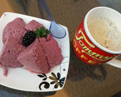 Frucht Kokos Joghurt Mousse