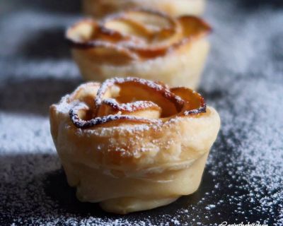 Baked Apple Roses * Apfelrosen
