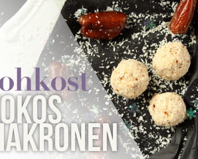 Unglaublich gute Rohkost-Kokosmakronen / Päckchen 19