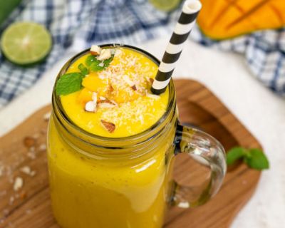 Cremiger Mango Lassi – vegan, gesund & lecker!