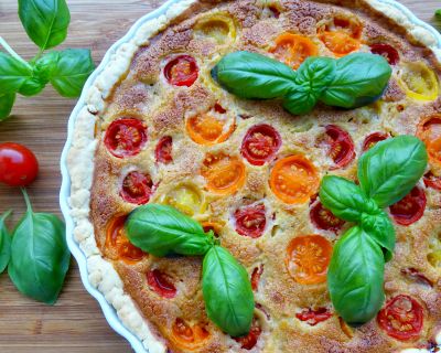 Tomaten Tarte – Fruchtig und frisch