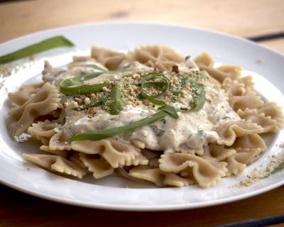 Bärlauch-Creme Pasta