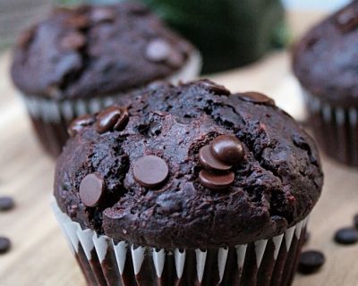 Zucchini-Schoko-Muffins