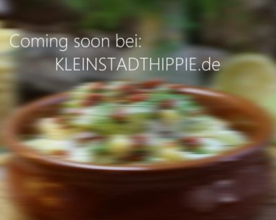 Schmandgurken-Nudelpfännchen