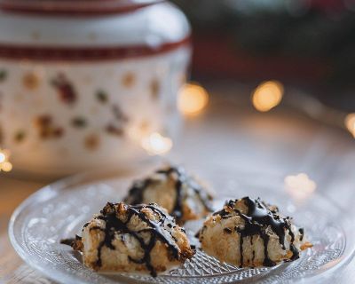 Rezept für vegane Kokosmakronen – nicht nur zu Weihnachten