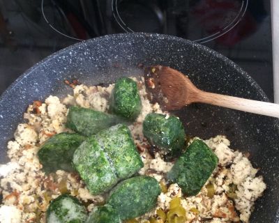 Vegane „Ricotta“-Spinat Ravioli