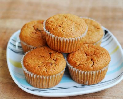 Kokos-Sauerkirsch-Muffins