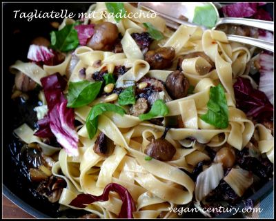 Tagliatelle mit Radicchio