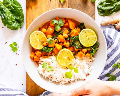 Süßkartoffel Curry