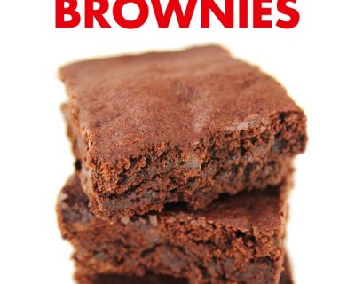Einfache vegane Brownies