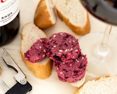 Fruchtige Rotweinbutter