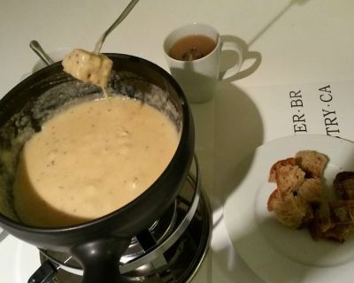 Veganes (Käse-)Fondue