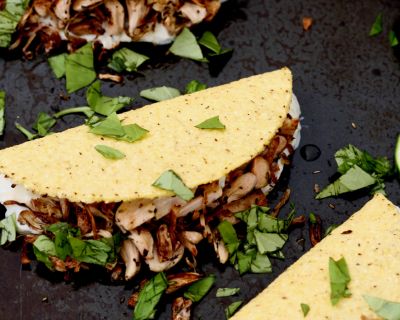 Griechische Tacos mit Jackfruit [Taco Tuesday]