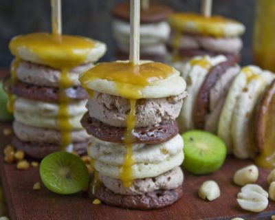 Snickers-Pancake-Spieße – Yummy To Go!