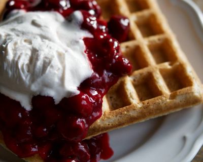 Knusprig-leichte Waffeln