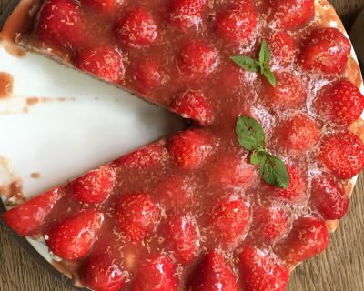 Erdbeer- Joghurt- Kuchen (vegan)