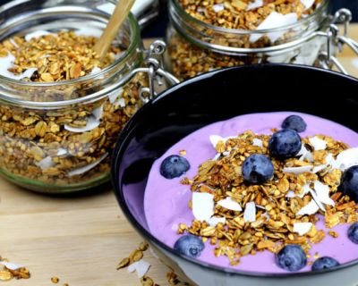 Granola selber machen – glutenfreies Knuspermüsli