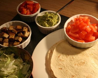 Fajita-Buffet