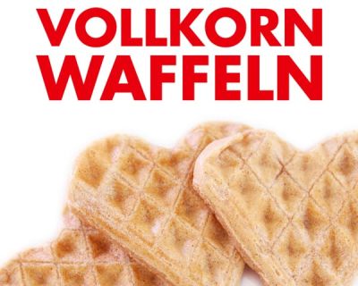 Vegane Vollkorn-Dinkelwaffeln