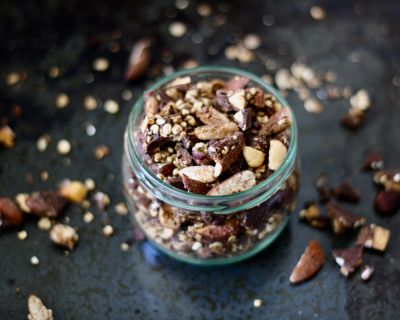 Granola mit Schokolade einfach selbstgemacht