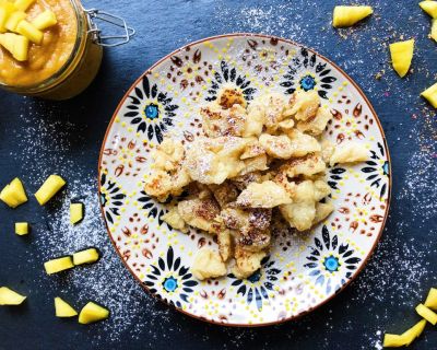 Kaiserschmarrn und Mangomark vegan