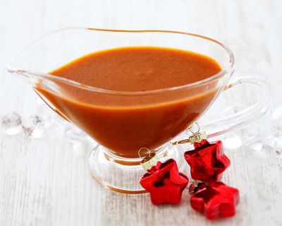 Schnelle vegane Bratensoße