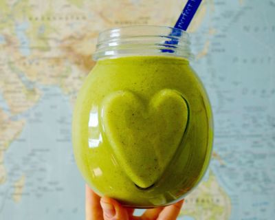 Apfel Sellerie Smoothie