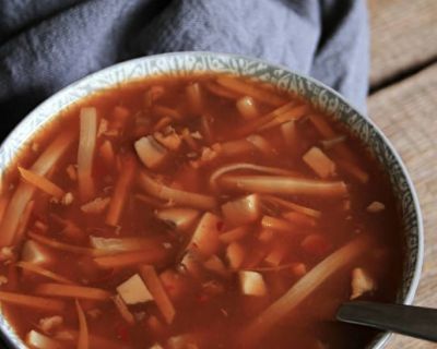 Vegane Pekingsuppe