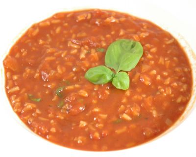 Schnelle Tomatensuppe