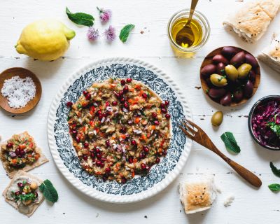 Baba Ganoush – orientalischer Auberginensalat