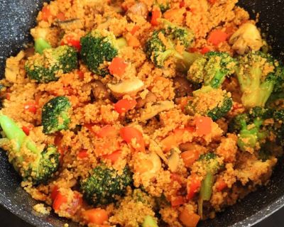 Couscous-Pfanne mit Gemüse