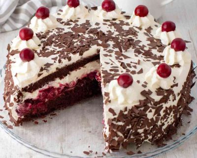 Vegane Schwarzwälder Kirschtorte - super beliebt und total lecker