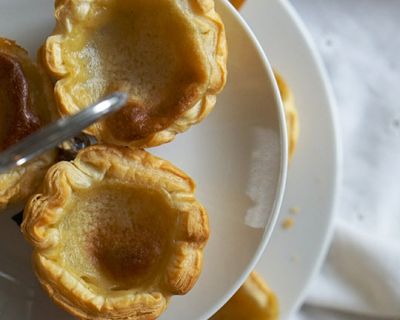 Vegane Pasteis de Nata (Portugiesische Vanilletörtchen)