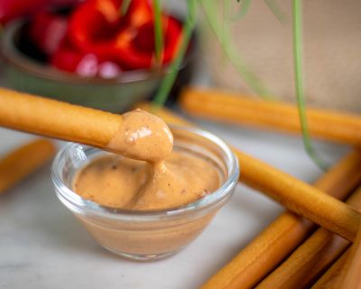 Chipotle-Mayonnaise Rezept: ein feurig-rauchiger, veganer Dip