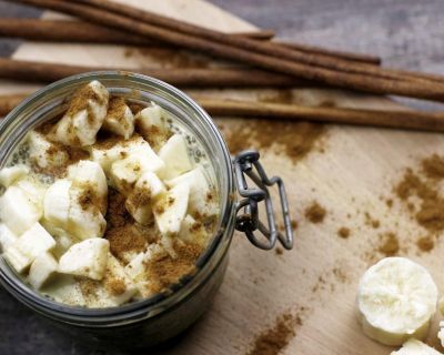 Chiapudding mit Zimt und Kurkuma