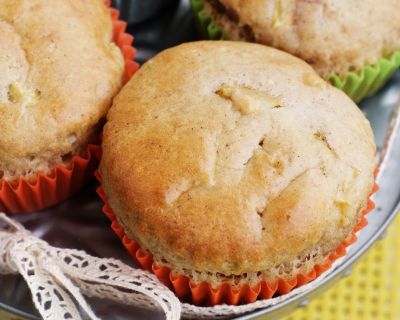 Rhabarber-Zimt-Muffins