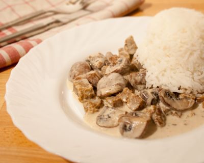 Pilz-Tofu-Geschnetzeltes