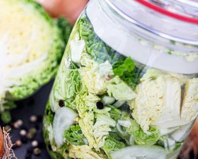 Wirsing fermentieren – Achtung, nicht nachmachen!