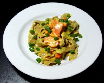 Karotten-Curry- Pasta