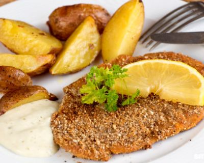 Knusprige Lupinenschnitzel selber machen – ohne Soja